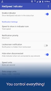 netspeed indicator
